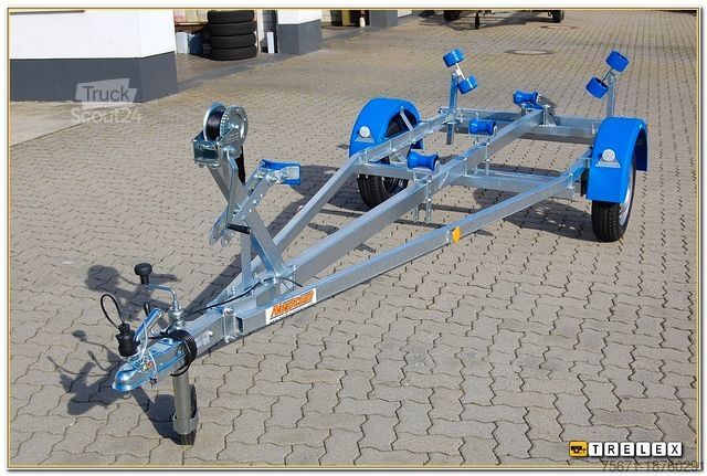 Båttrailer 80/kmh 2-6 meter 750kg