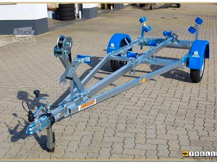 Båttrailer 80/kmh 2-6 meter 750kg