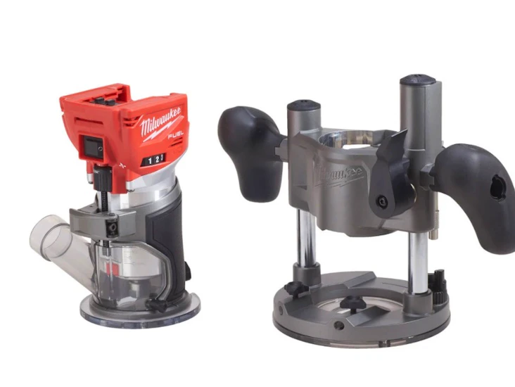 Milwaukee håndoverfres på batteri