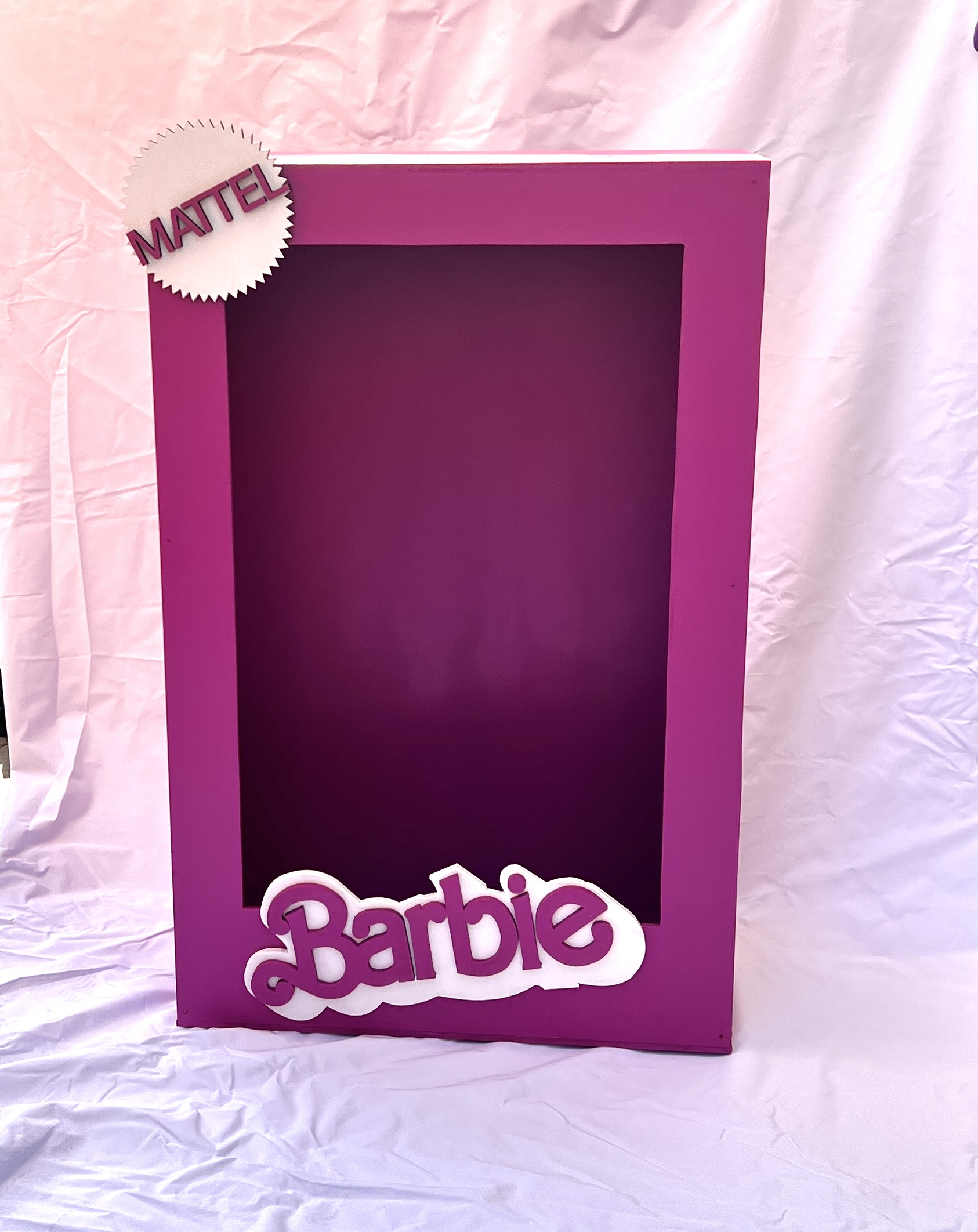 Children’s barbie photo booth box