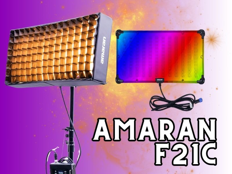 Amaran f21c flexible rgbww led panel light