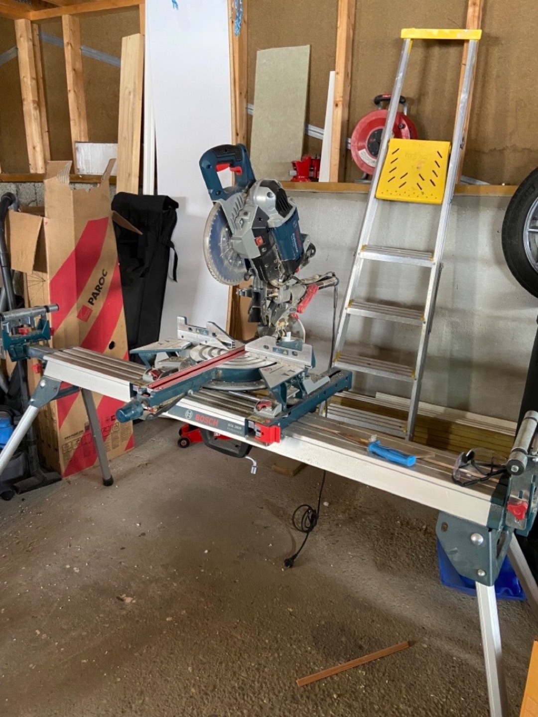 Bosch kapp & gjærsag med stativ