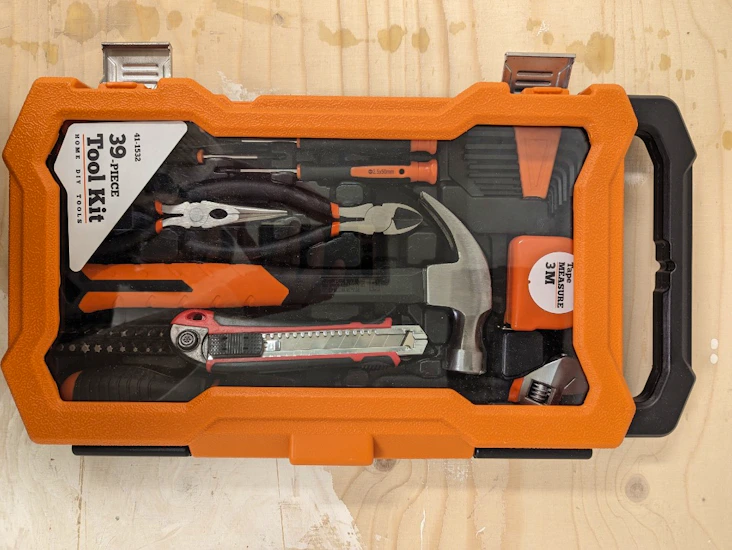 Verktygslåda 39-delar