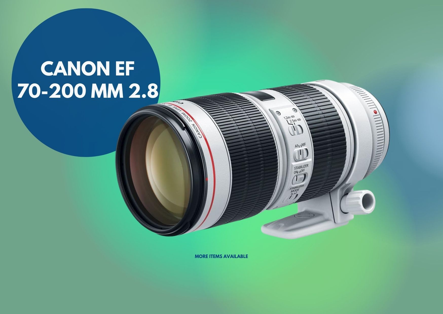 Canon 70-200 mm 2.8f lens / canon lens