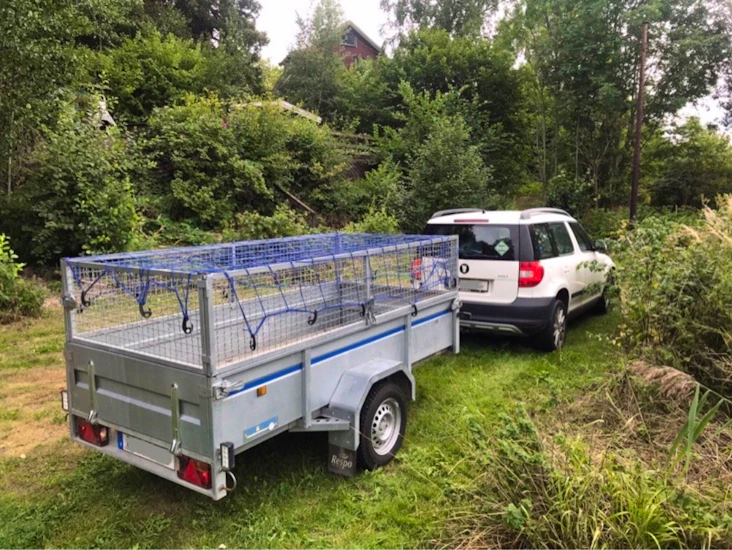 Respo 110dc 265x125cm lastyta. höga lämmar