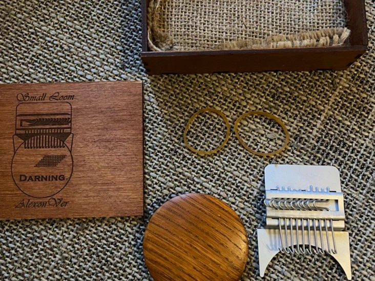 Speedwewe / darning-loom - stoppeapparat