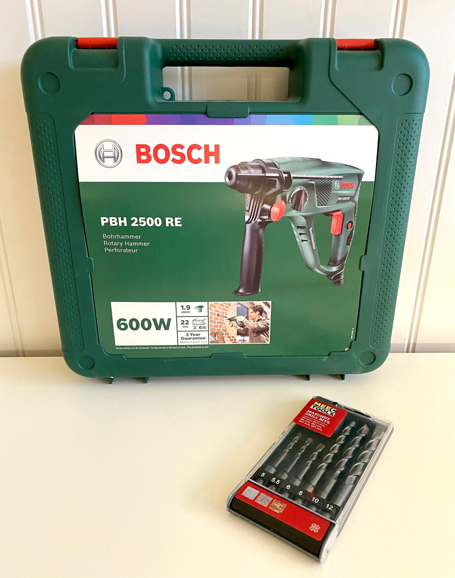 Kraftfull borrhammare bosch pbh 2500 re 600 w