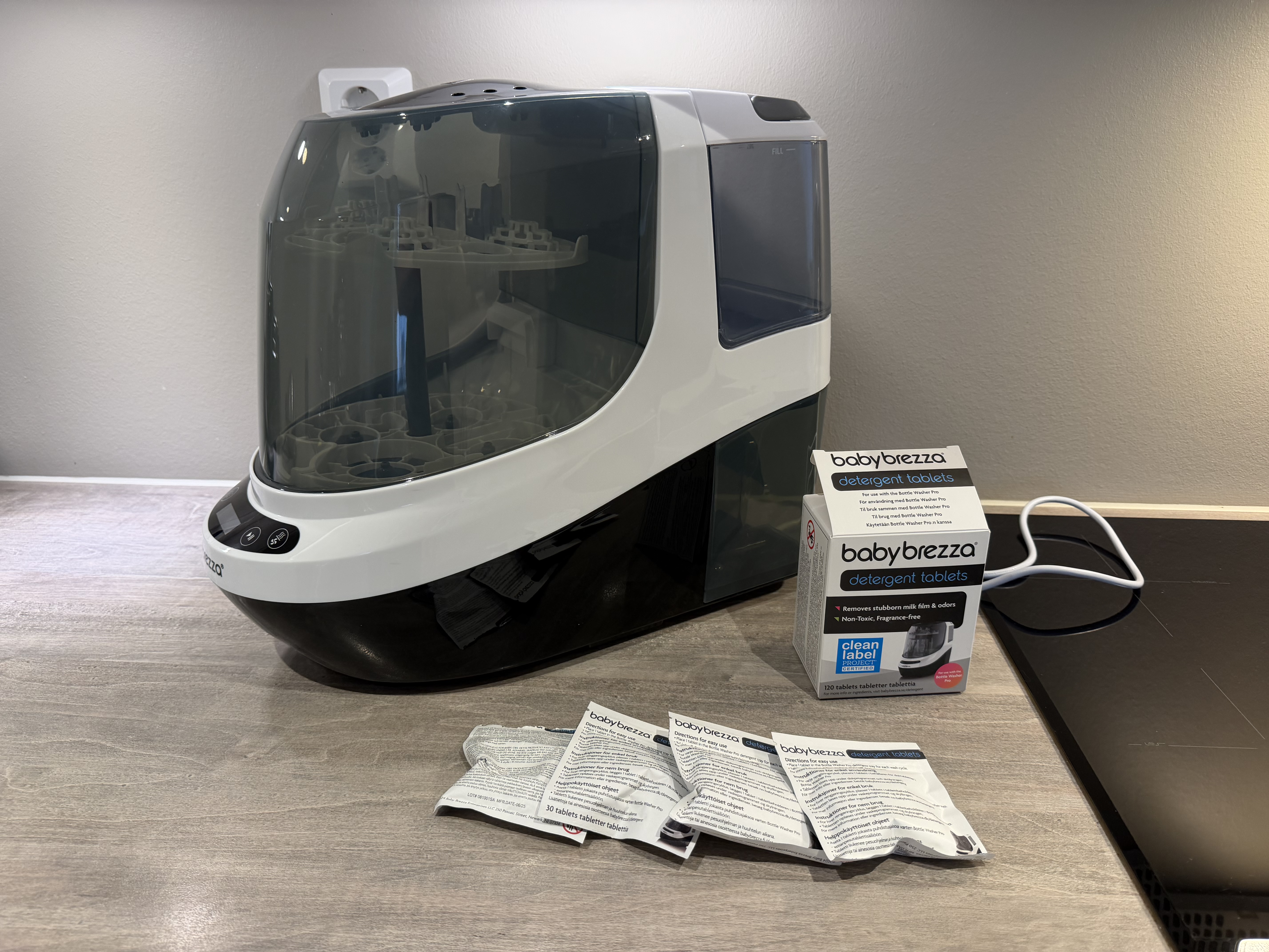 Baby brezza bottle washer pro