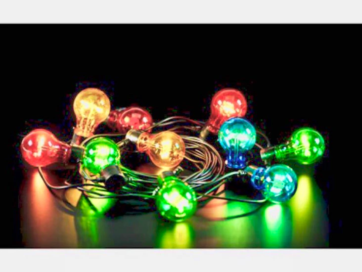 Ljusslingor 10m i olika färger.