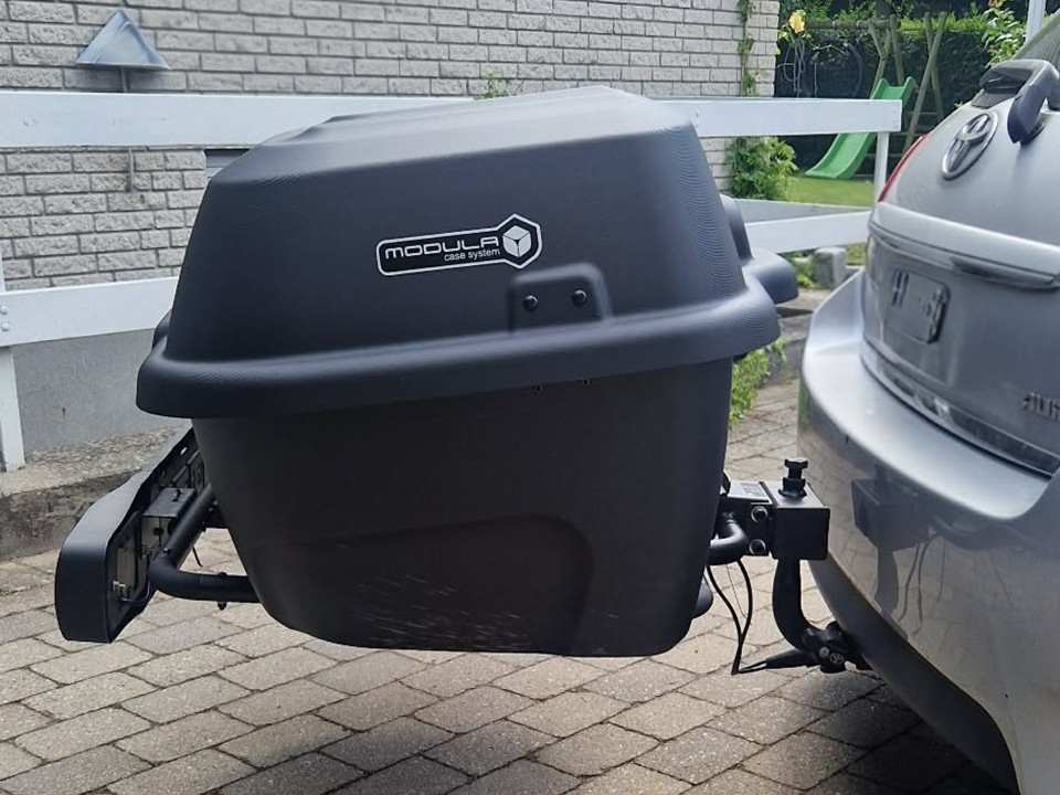 Funktionel bagageboks til anhængertræk