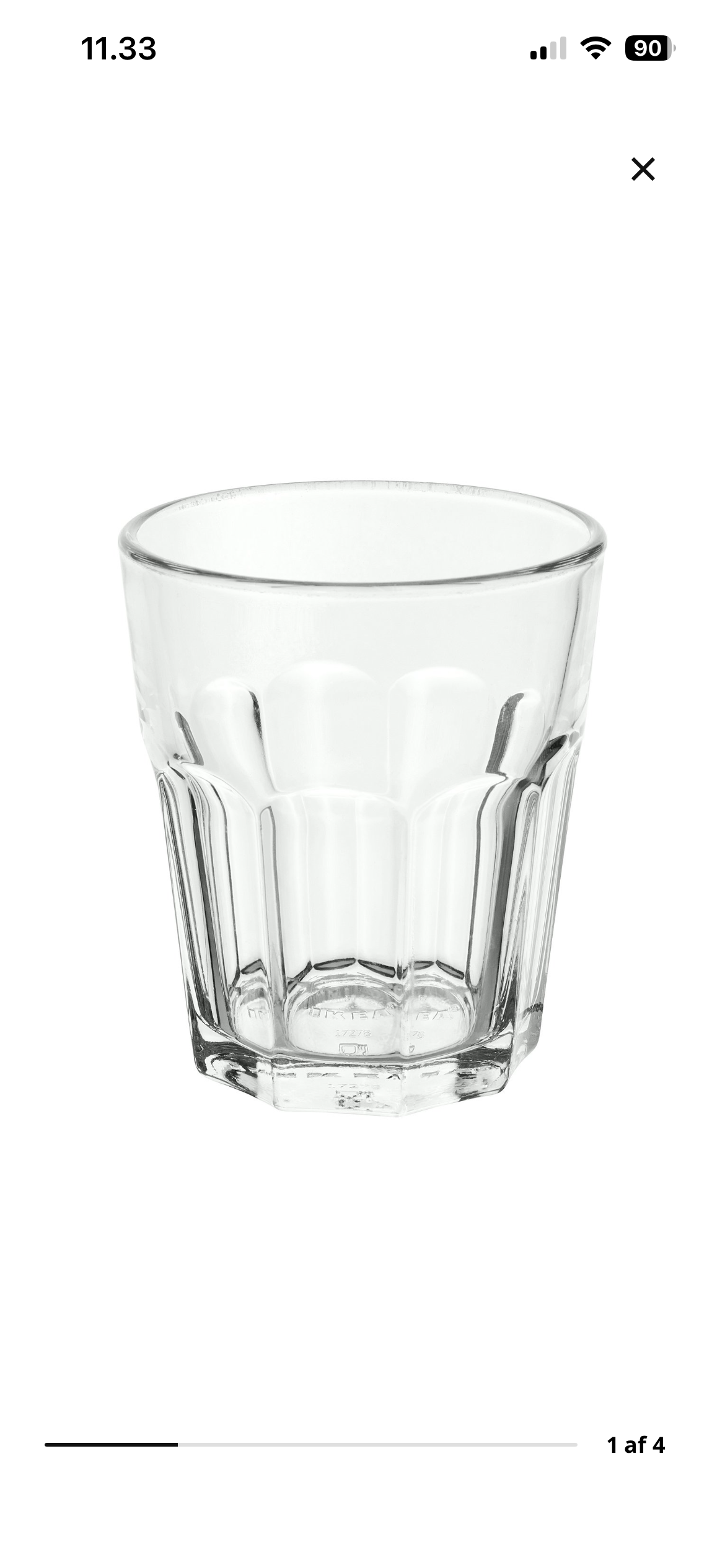 50 x vandglas