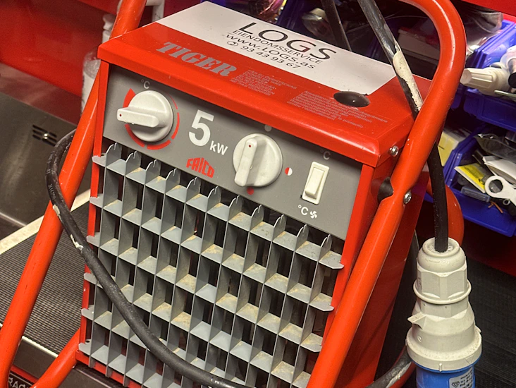 Byggtørker/byggvarmer 5kw