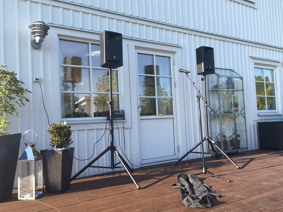 Ljud uthyres till festligheter och event
