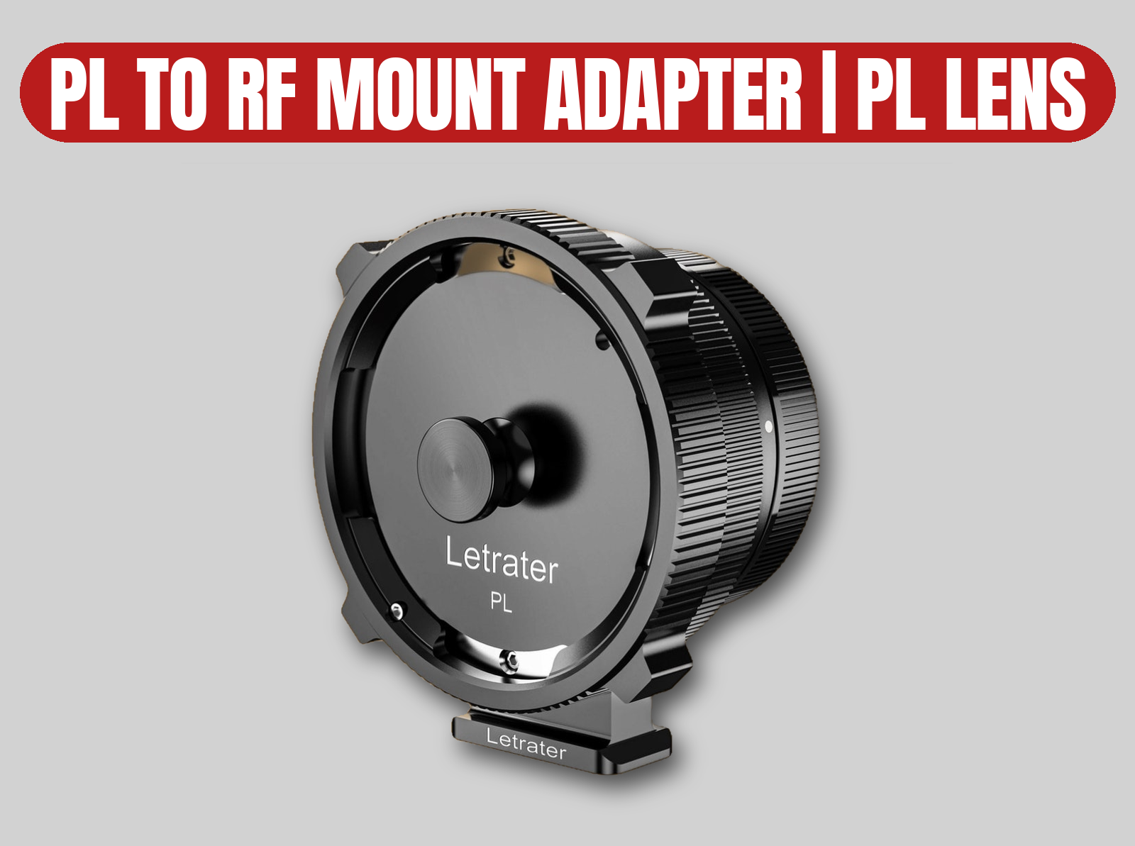 Pl to rf mount adapter | pl lens to canon rf camera converter / pl-rf mount ring