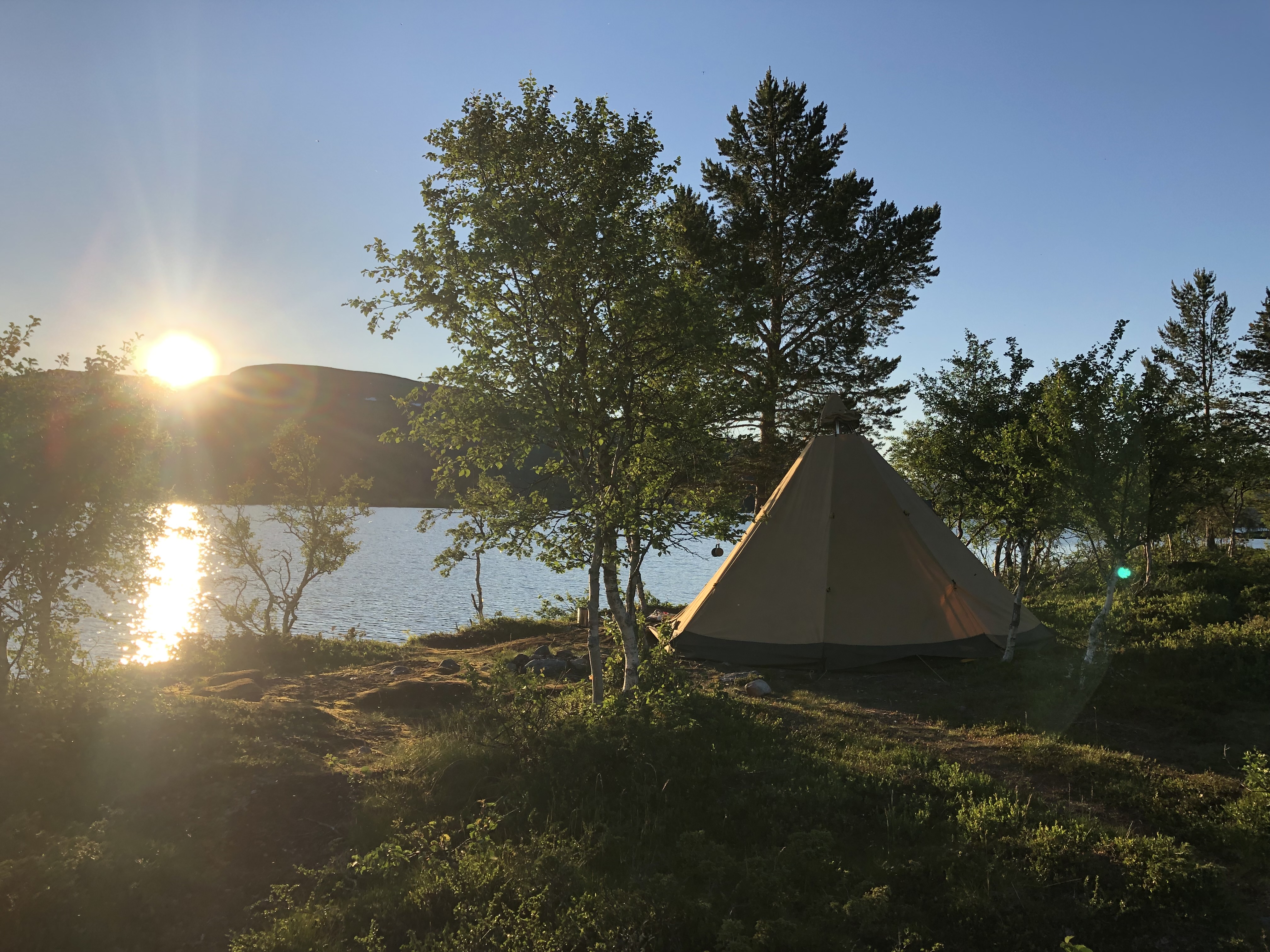 Tentipi safir 9 (kamin finns) – rymlig premiumtältkåta för alla årstider