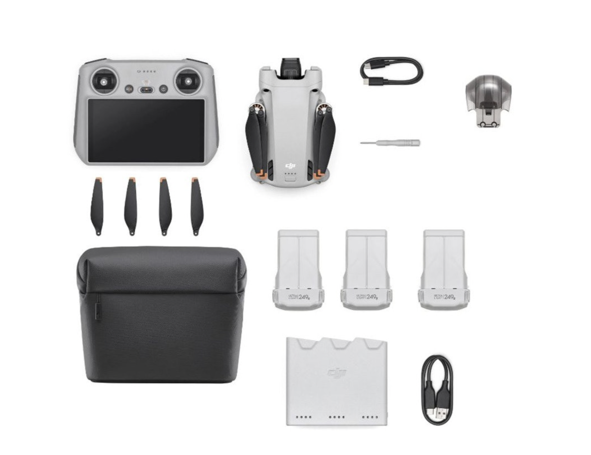 Dji mini 3 pro drone with remote controller 4k