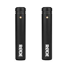 Pair of rode m5 condenser microphone +24/48v phantom powered  shotgun microphone