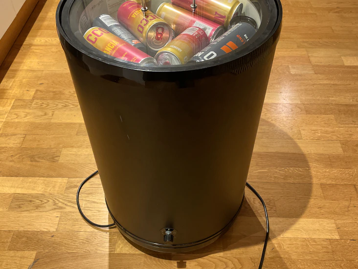 Praktisk partycooler för hemmafesten! fri hemkörning