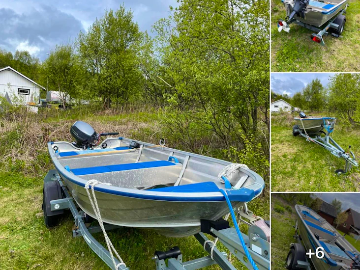 Aluminiumsbåt kimple 370 catch