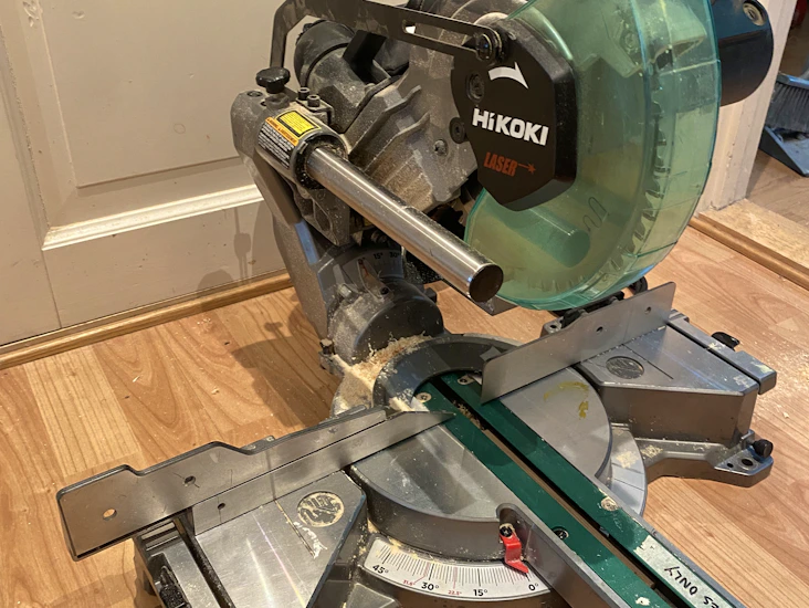 Mitre saw, hikoki, kjøpt 2020.