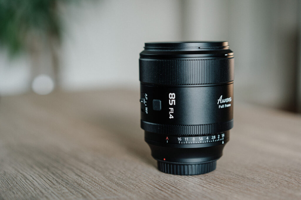 Sirui aurora 85mm f/1.4 for sony full frame