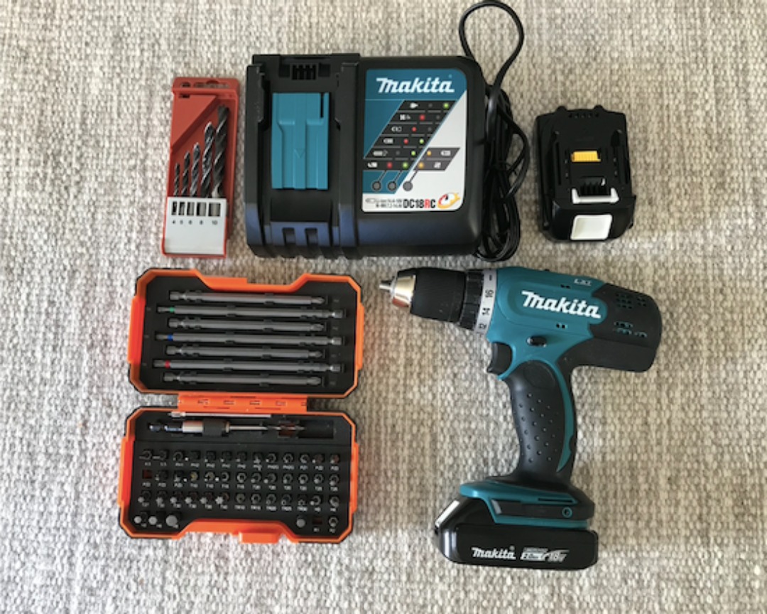 Makita batteridriven skruvdragare