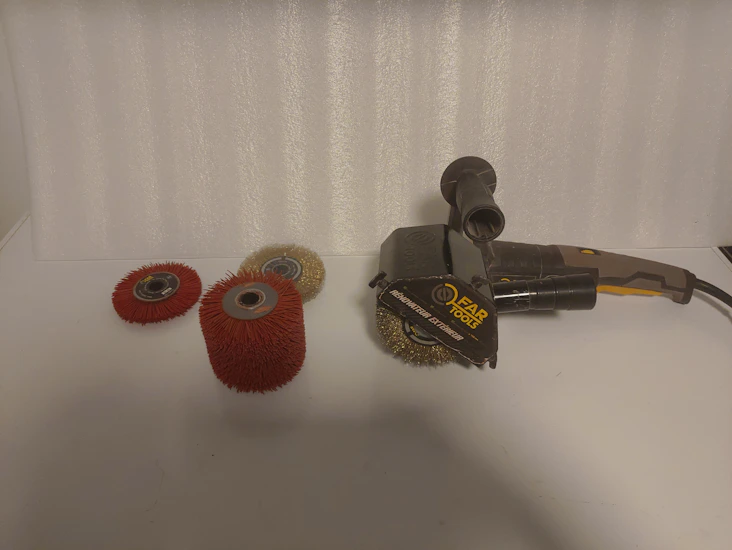 Fartools rex 120c - satineringsmaskin/ rödfärgsslip