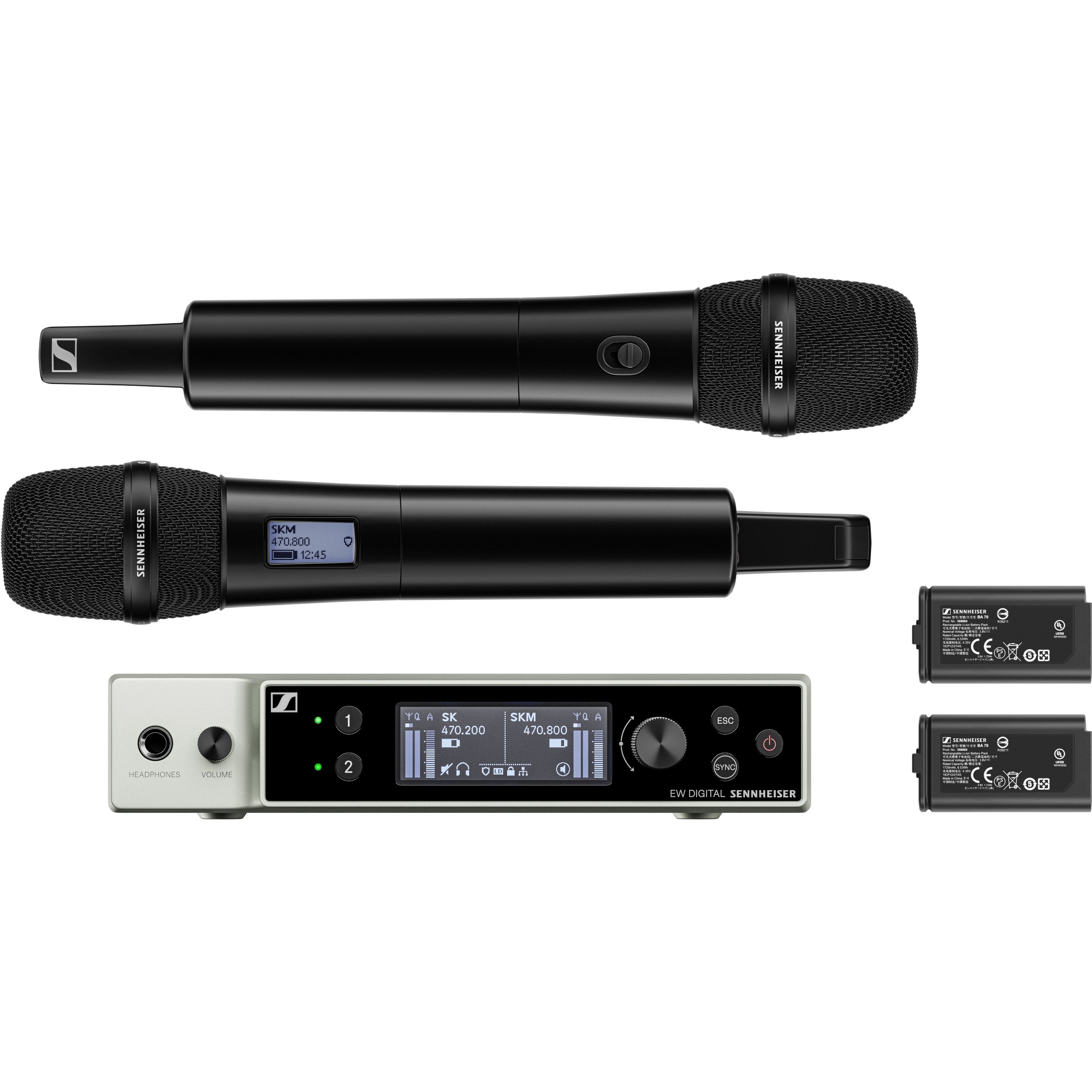 Evolution wireless digital
sennheiser - ew-dx 835-s set | handheld set
(s1-10)