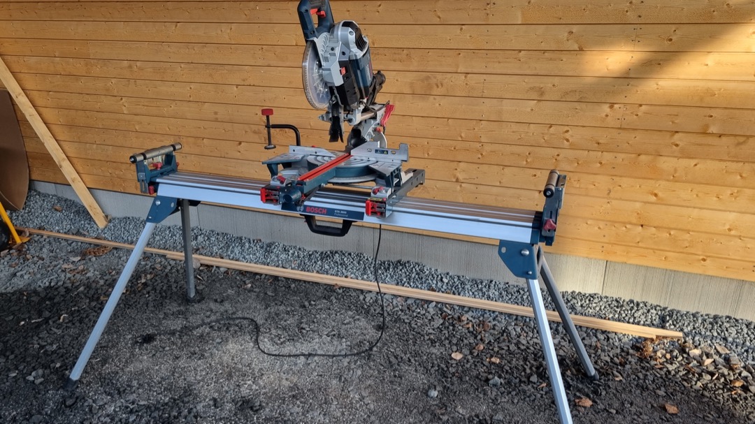 Bosch gcm 8 sde med stativ