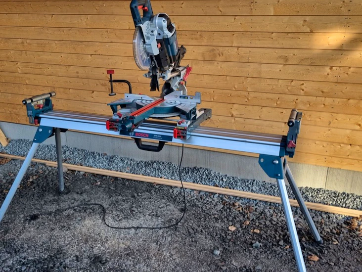 Bosch gcm 8 sde med stativ