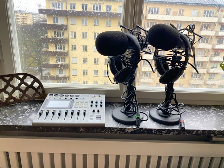 Podcastkit - 2 mikrofoner