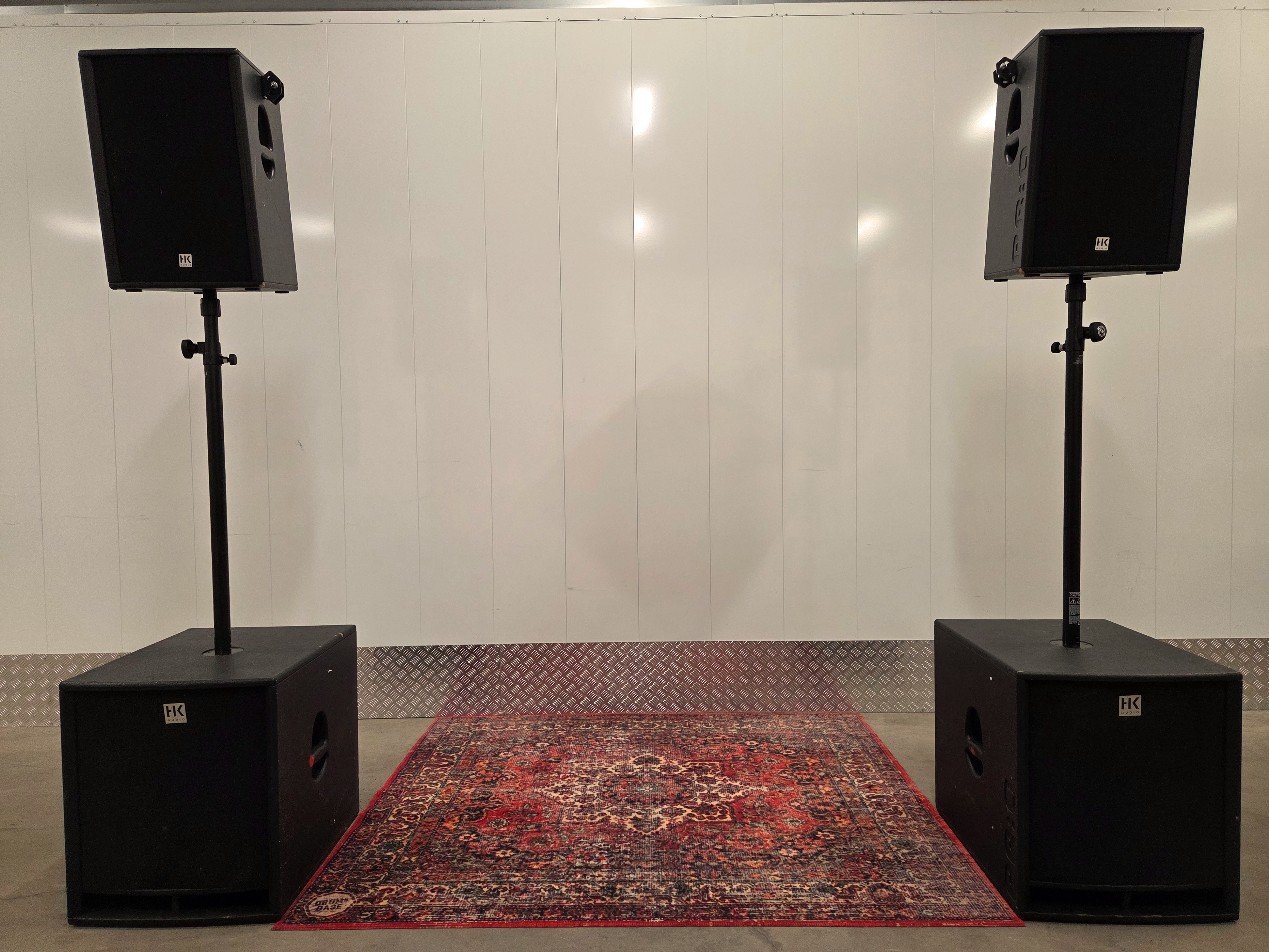 Ljudsystem till studentflak