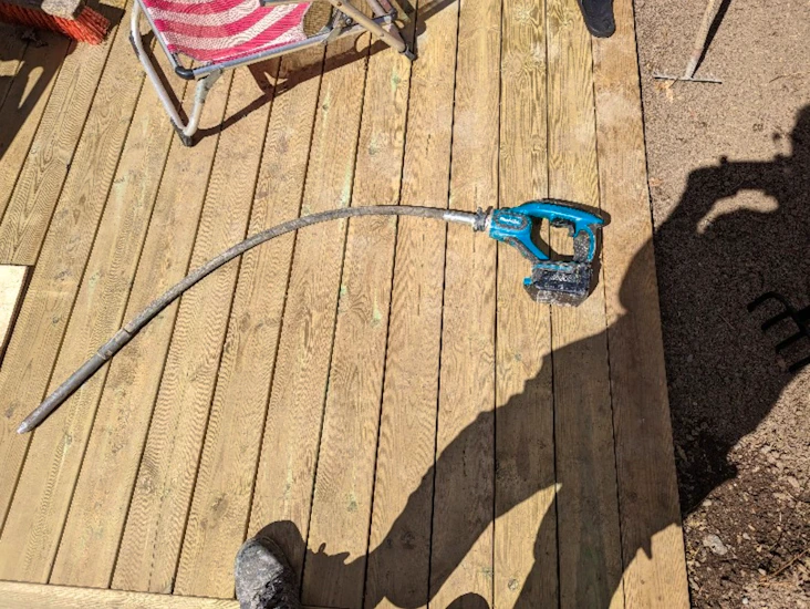 Sladdlös 18v smidig betongvibb.