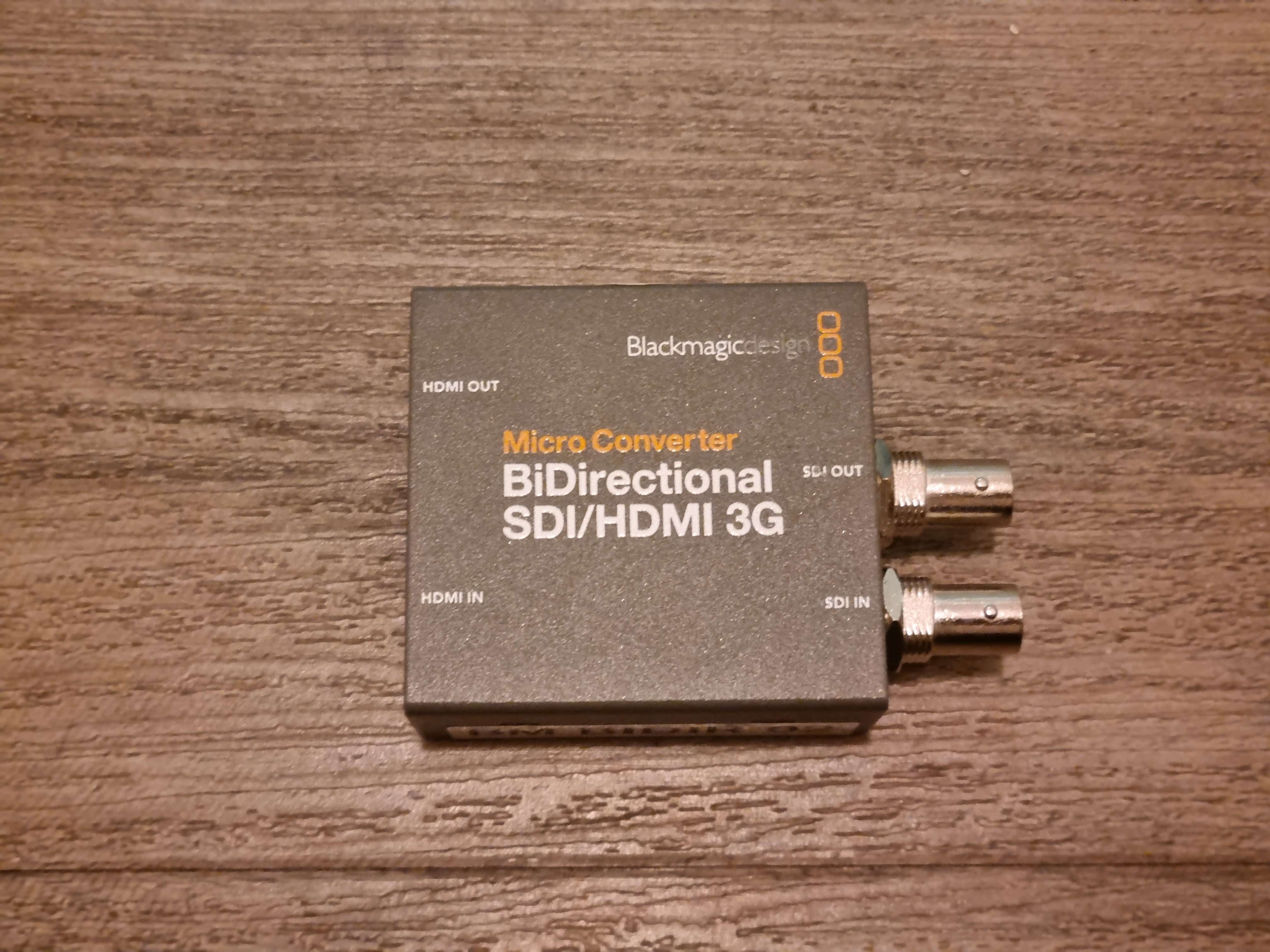Blackmagic design micro converter - bidirectional sdi/hdmi 3g