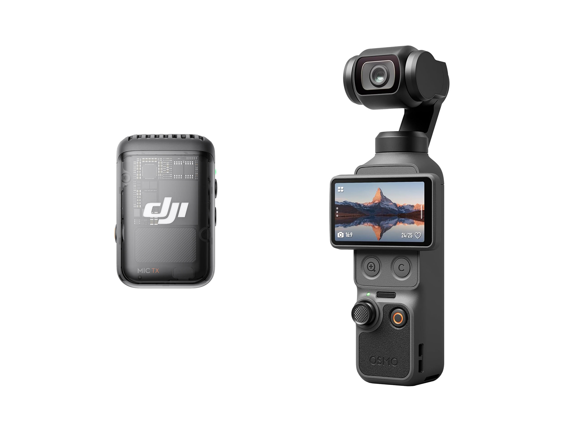 Dji osmo pocket 4 + 1x mic