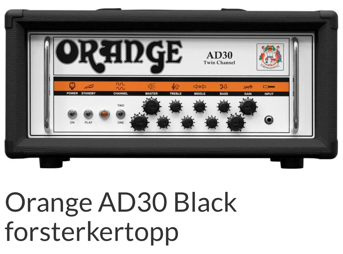 Orange ad30 med kabinett