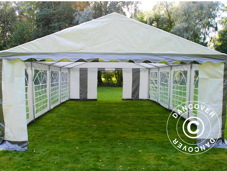 5x8 meter partytält i pe