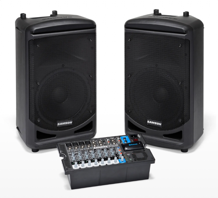 Samson expedition 1000w pa system with stands