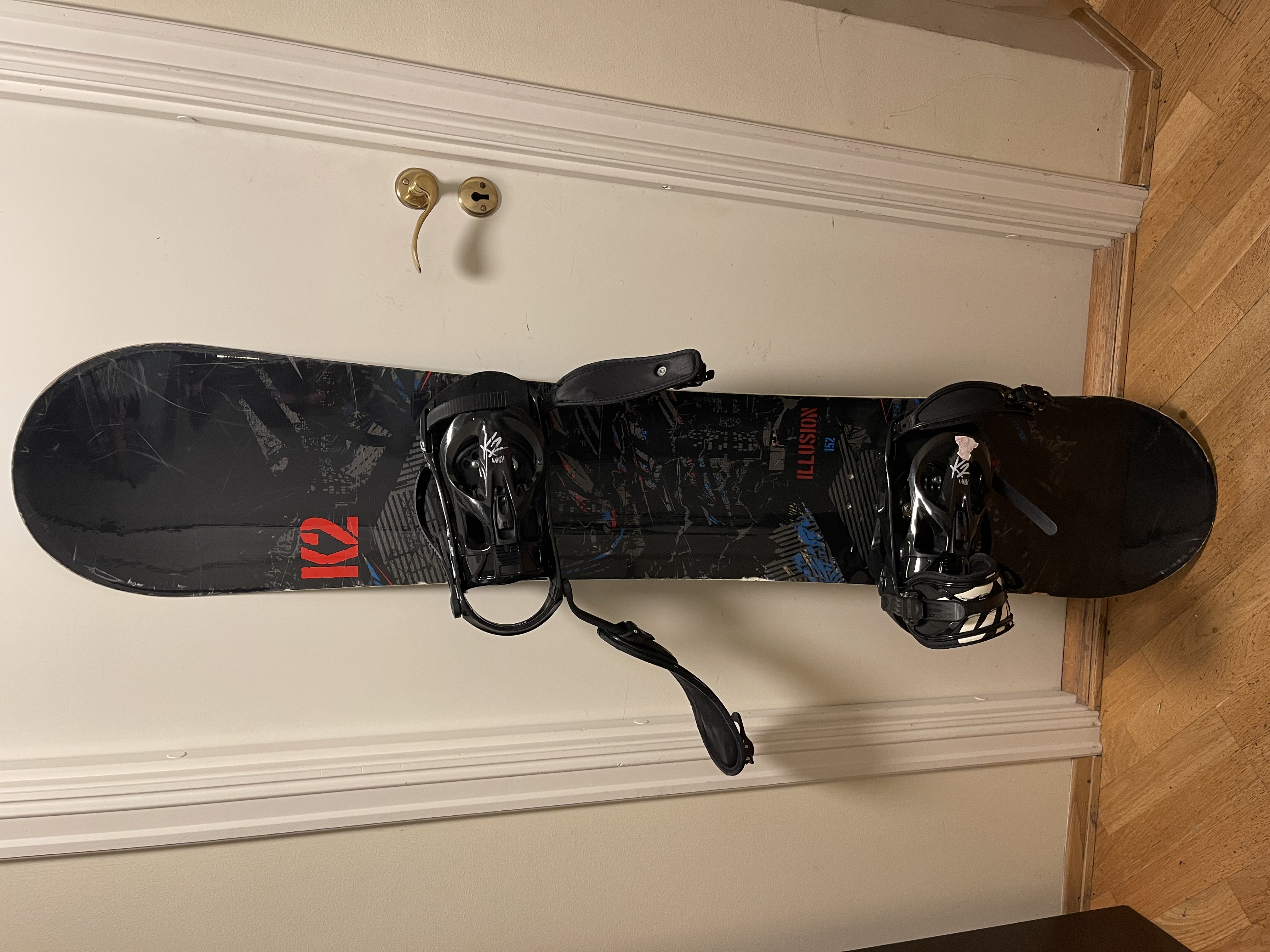 K2 solid snowboard 