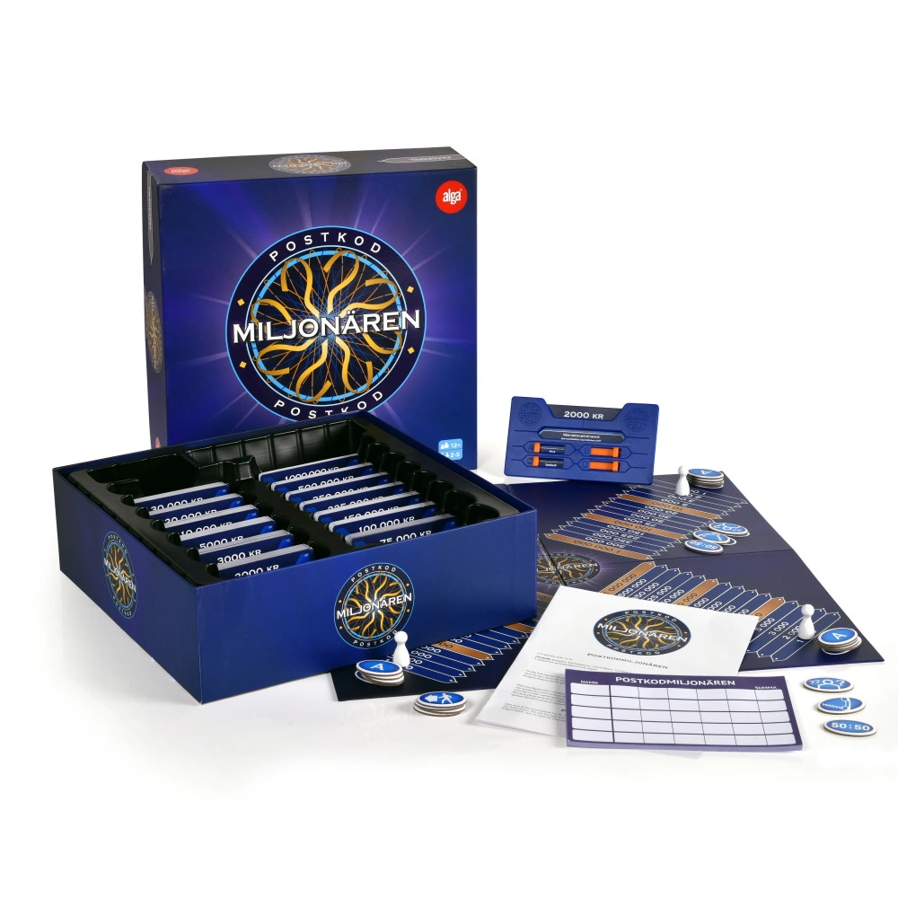 Brädspel postkodmiljonären