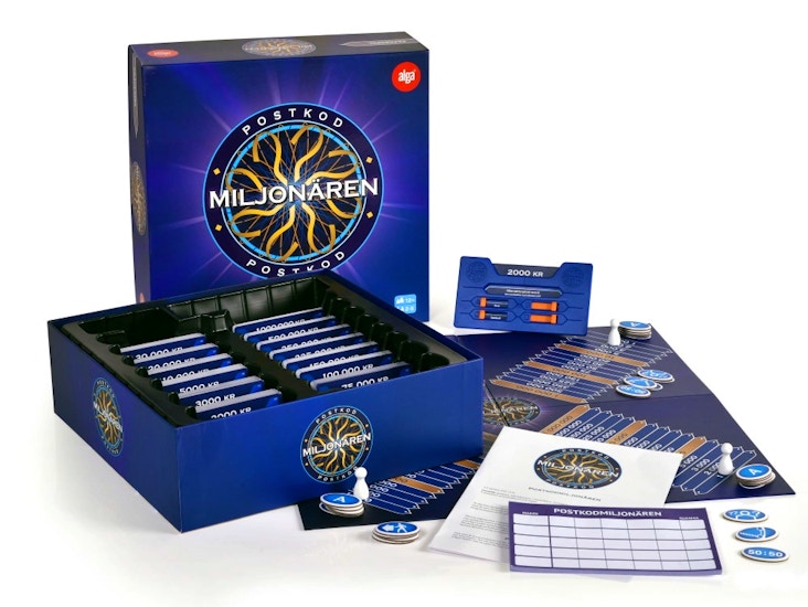 Brädspel postkodmiljonären
