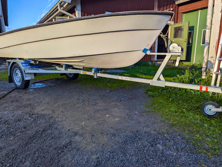 Båttrailer tiki bs450-r obromsad