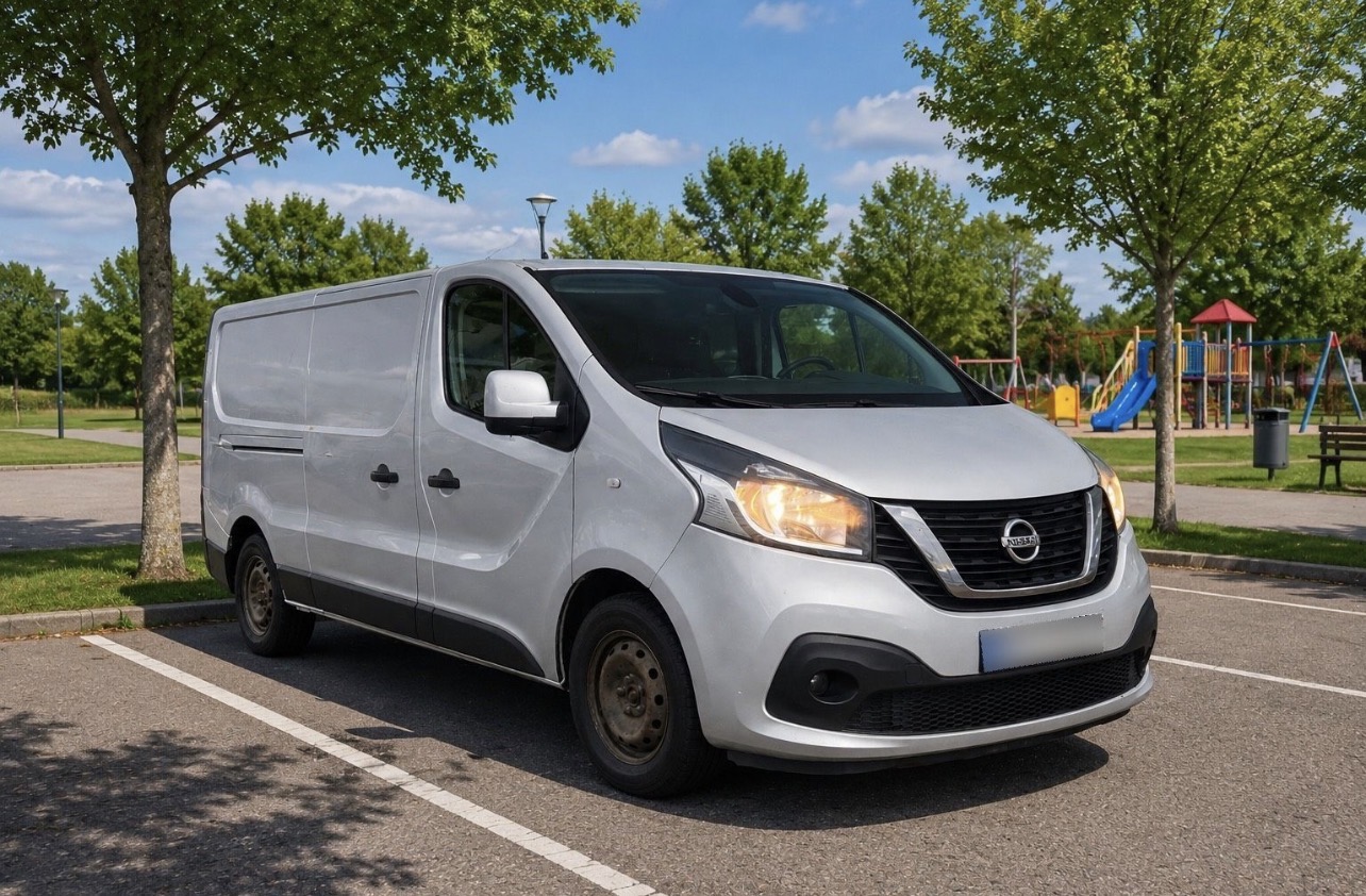 Skåpbil/flyttbil nissan nv300 2018