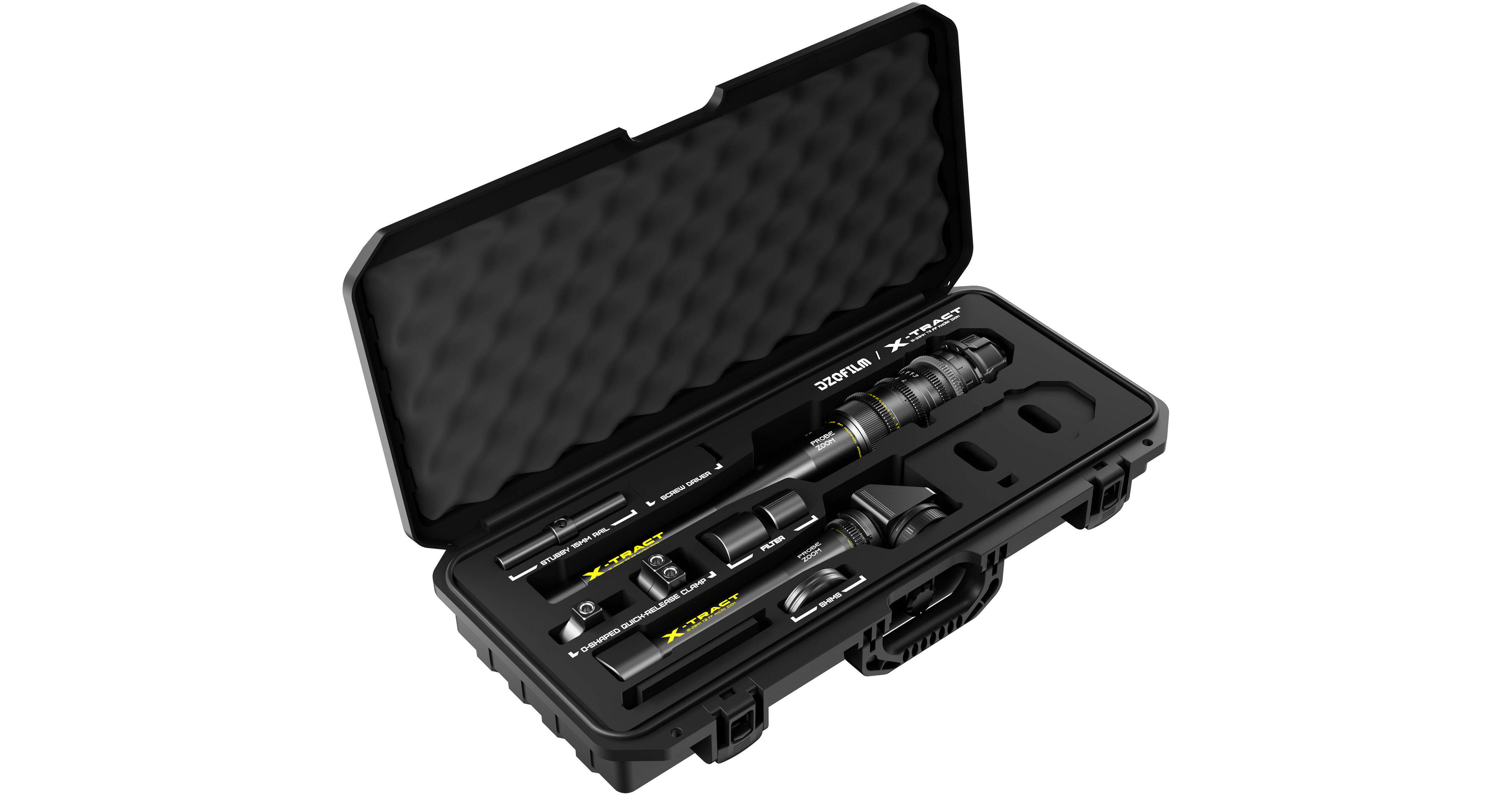Dzofilm dzo film x-tract 18-28mm 0/360 degree interchangeable probe zoom lens for pl mount (metric)