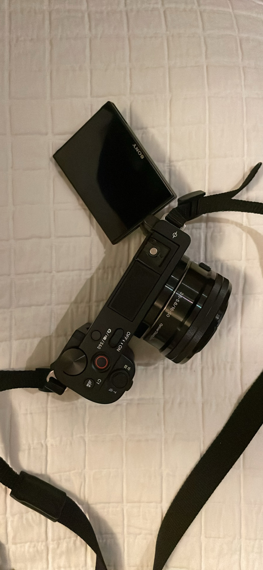Sony zv-e10 med 16-55mm 