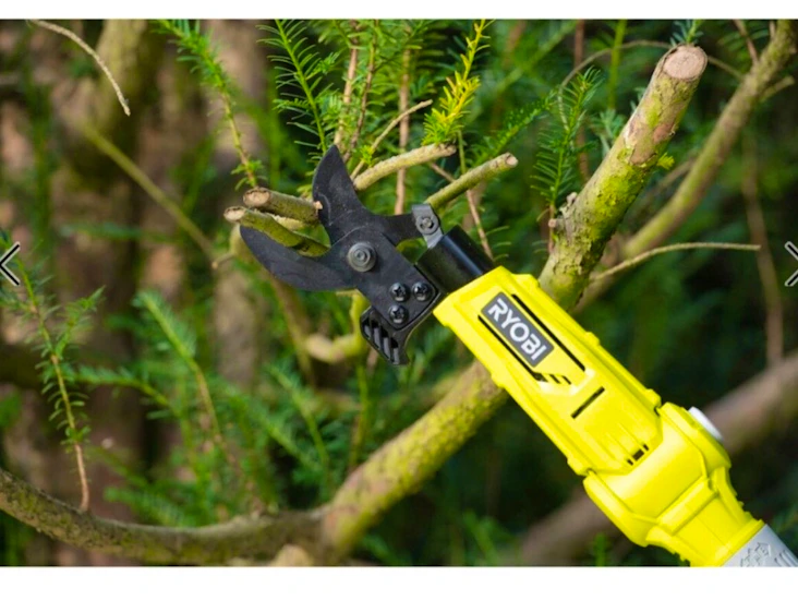 Batteridrevet grensaks for lett beskjæring