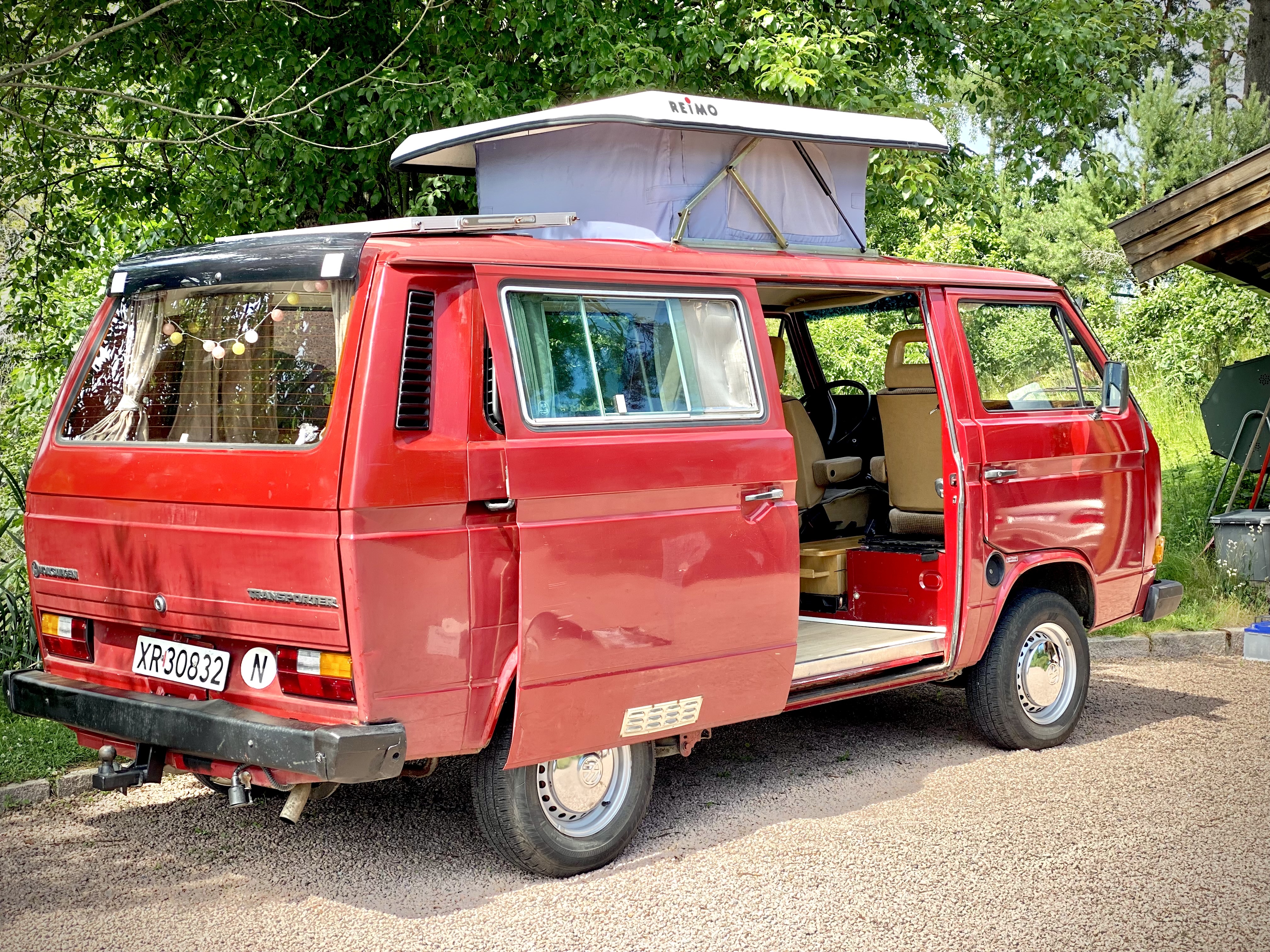Retro camper: volkswagen t-3