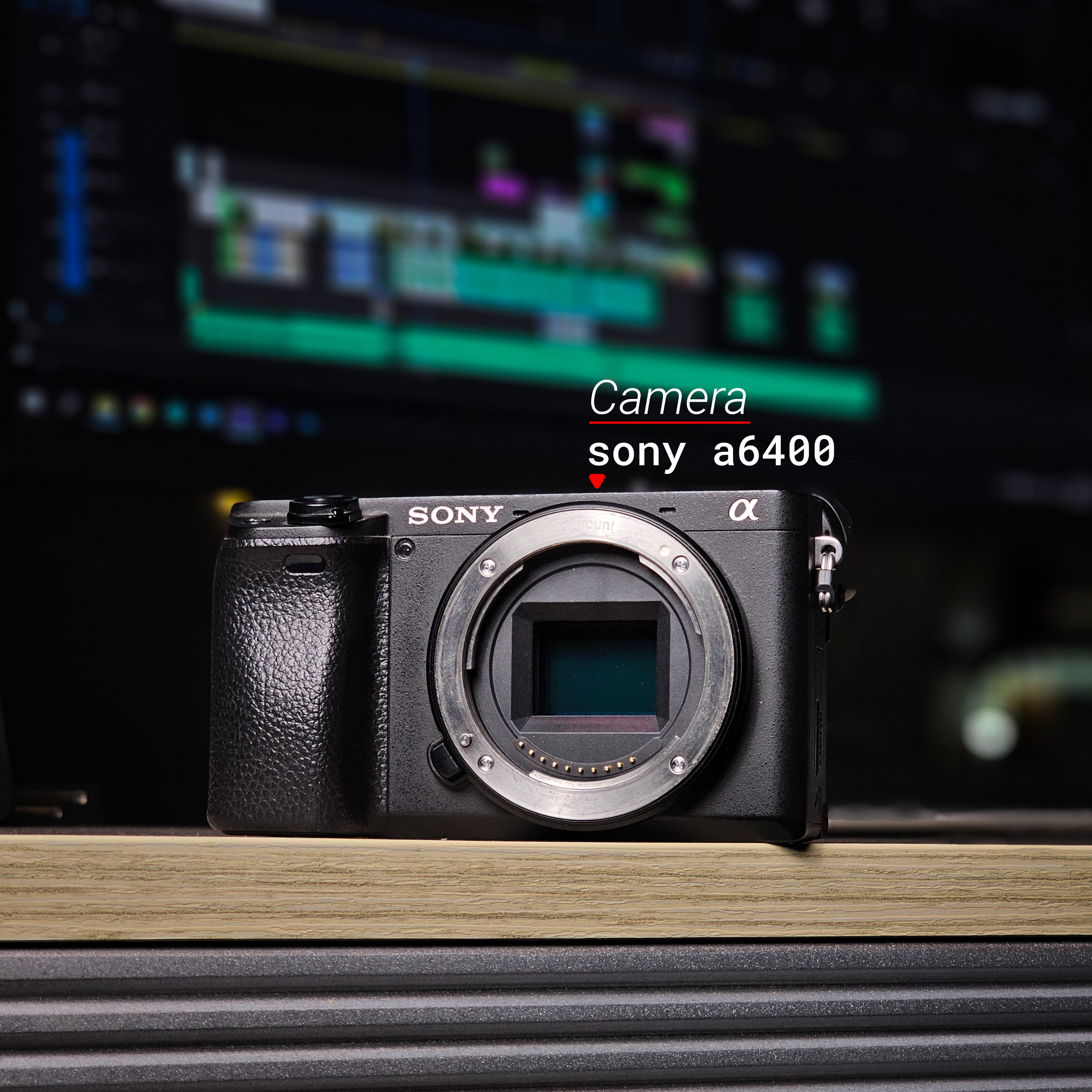 Sony a6400 mirroless camera body
