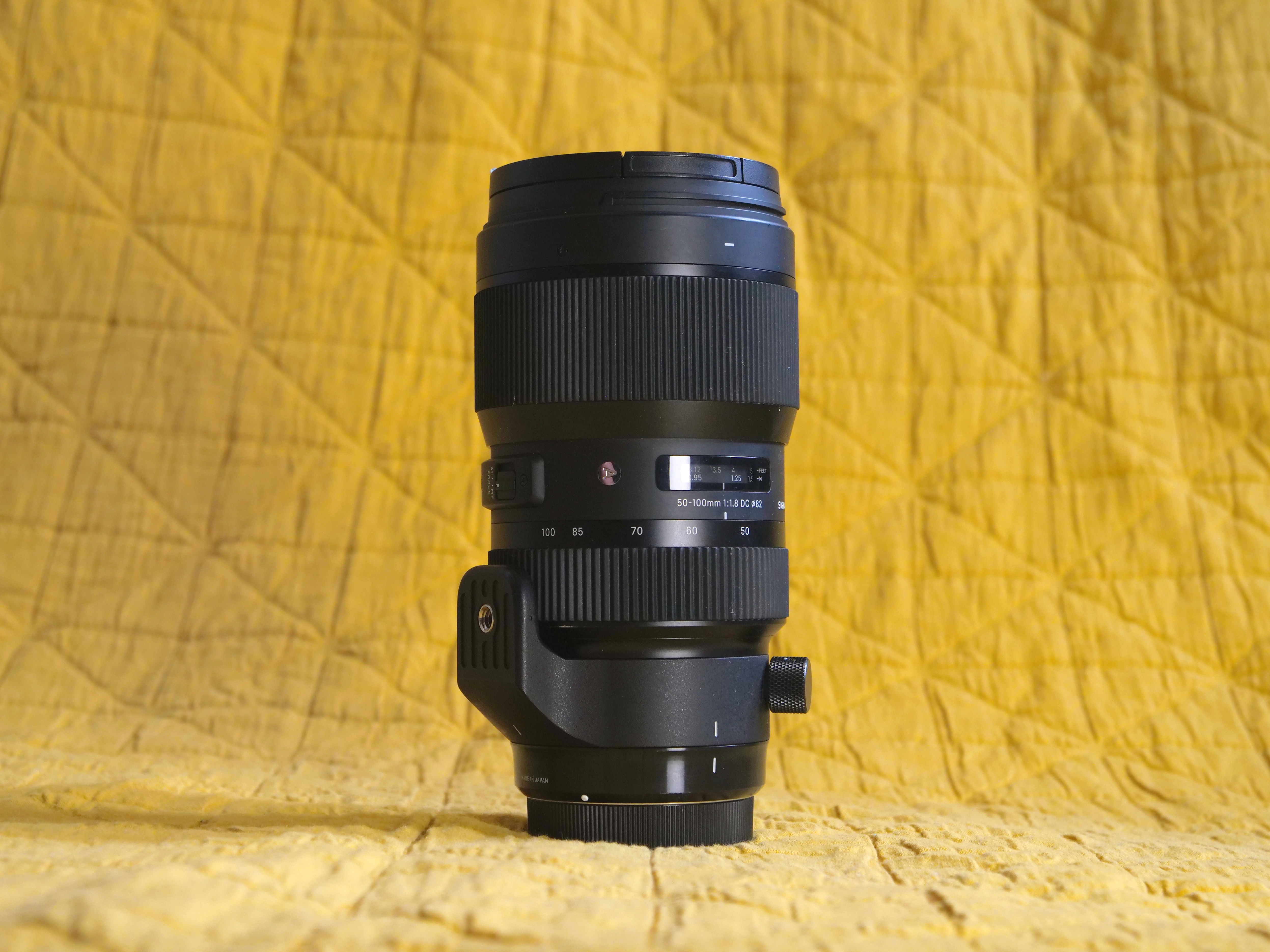 Sigma art 50-100 ef mount asp-c f1.8