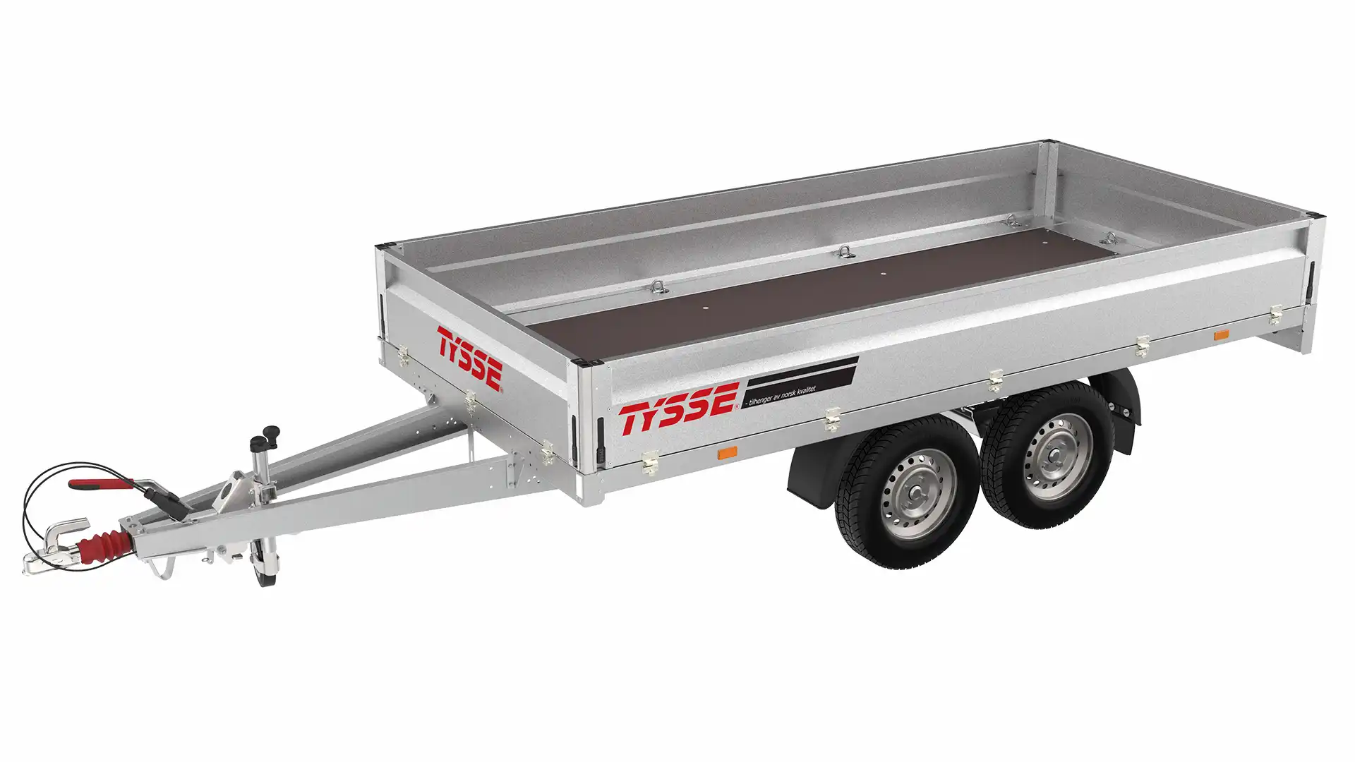 Tysse tilhenger 6303, totalvekt 2000kg